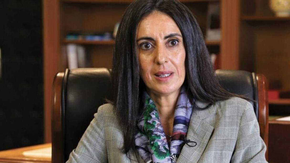 Mme Nadia Fettah Alaoui, ministre de l'Economie et des finances.
