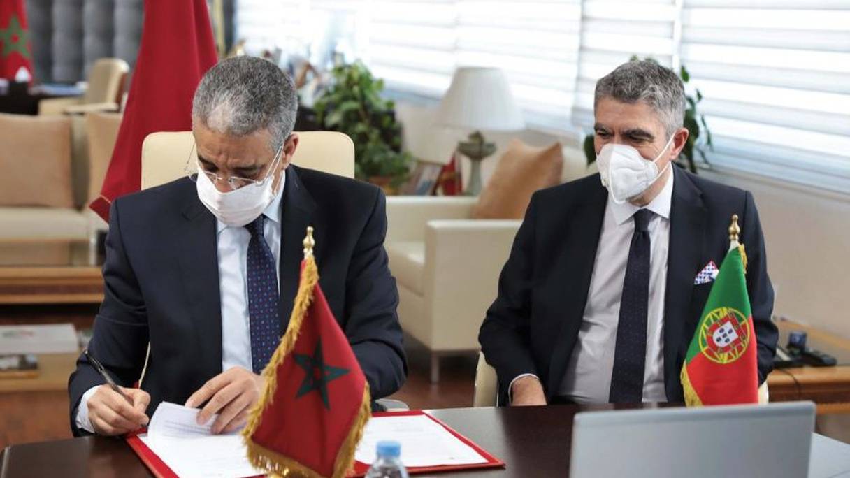 La Maroc et le Portugal signent une déclaration commune sur la coopération sur l'Hydrogène vert.
