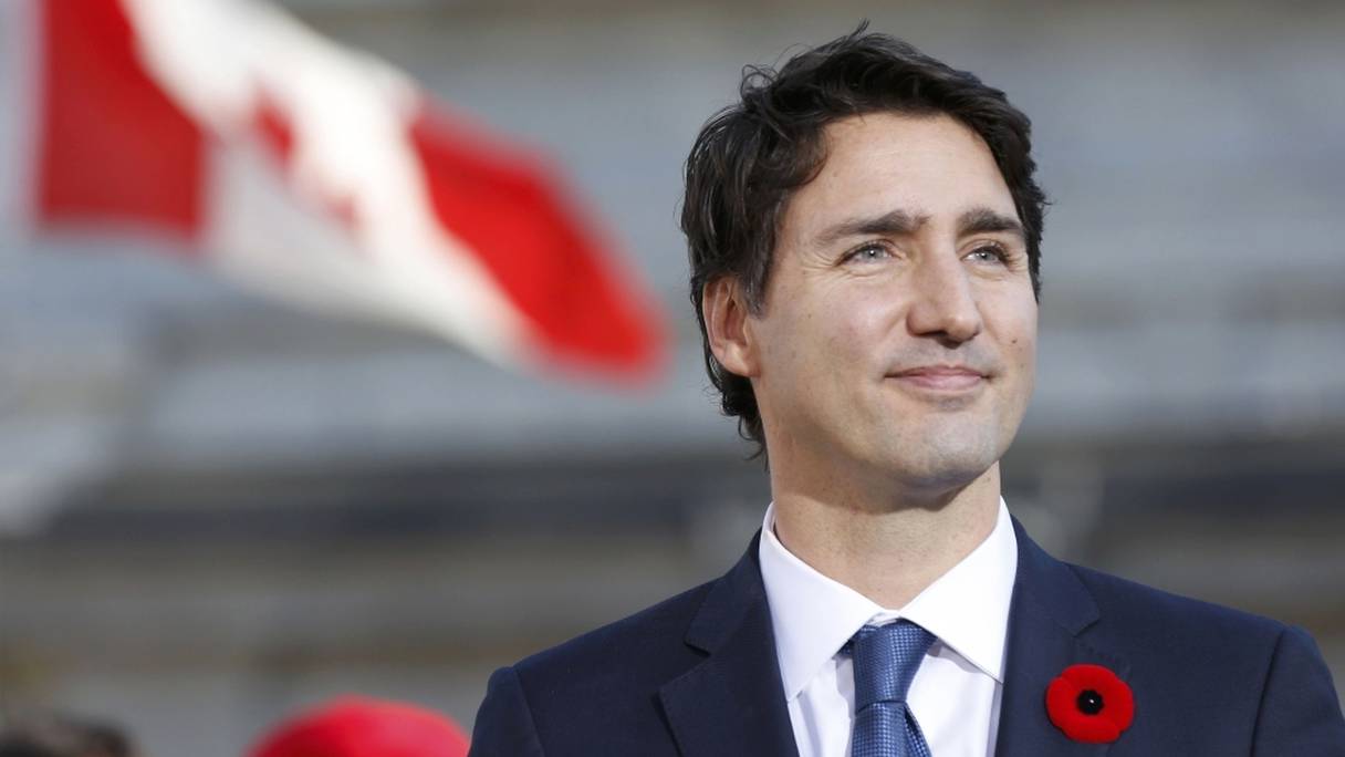 Justin Trudeau, Premier ministre du Canada. 
