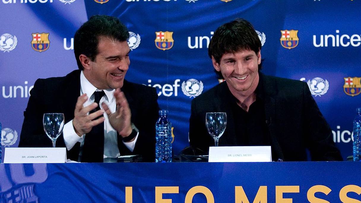 Joan Laporta veut revenir à la présidence du Barça par la porte de Messi.

