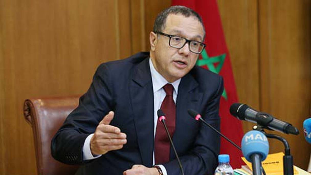 Mohamed Boussaid, ministre de l’Economie et des finances.
