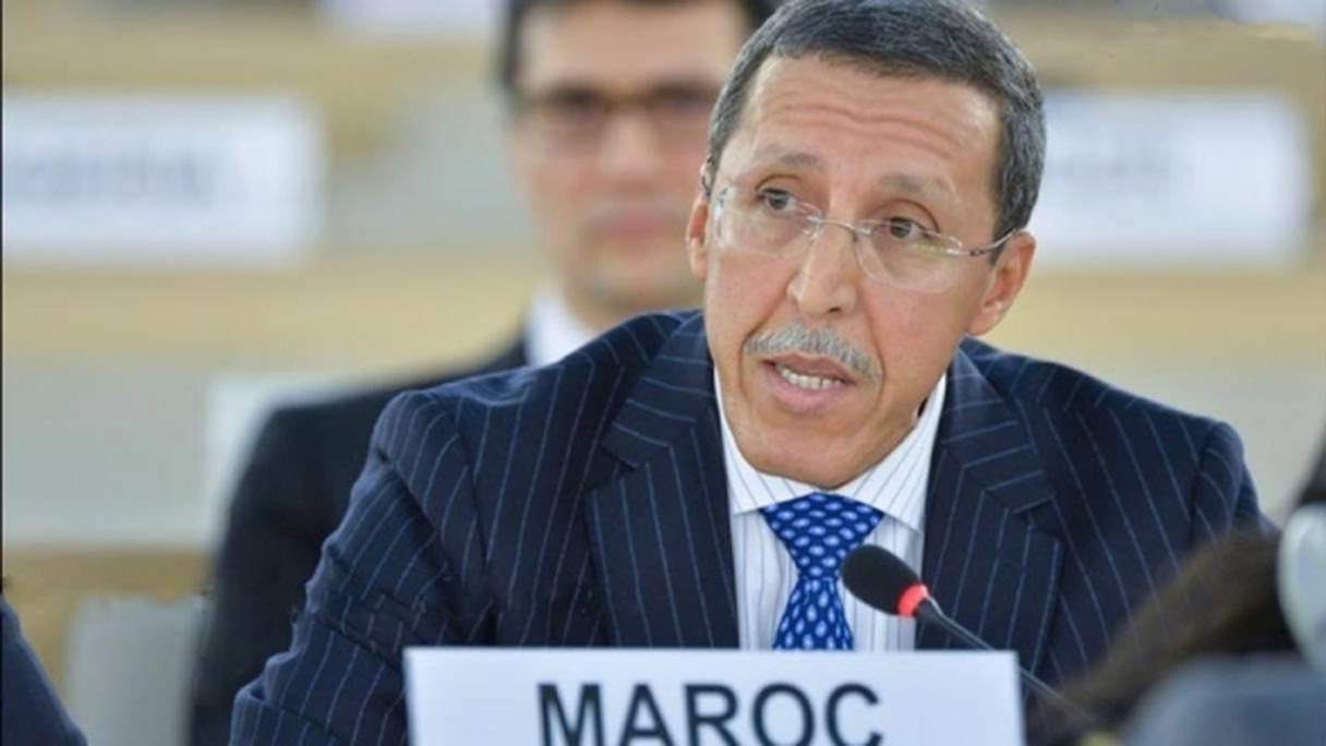 Omar Hilale, ambassadeur, représentant permanent du Maroc à l’ONU.
