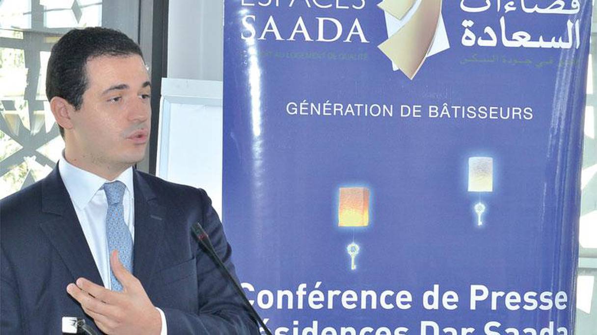 Amine Guennoun, DG de Dar Saada.
