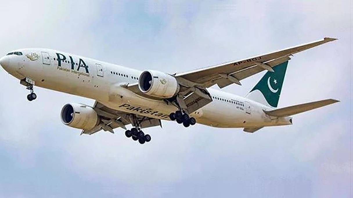Un avion de la compagnie Pakistan Airlines.
