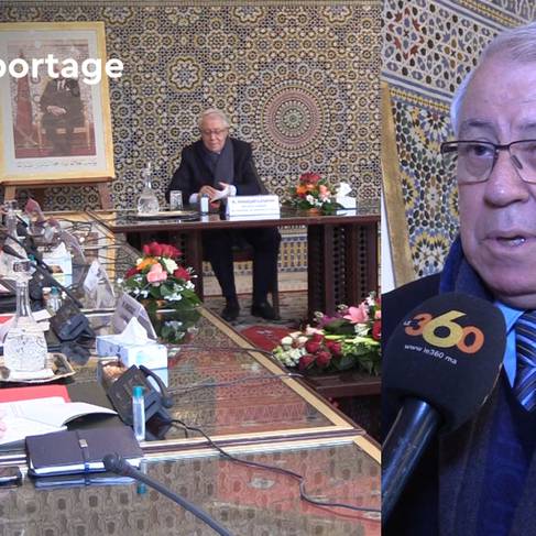 Académie du Royaume du Maroc - projet de création chaire des lettres africaines - Abdeljalil Lahjomri - Secrétaire perpétuel