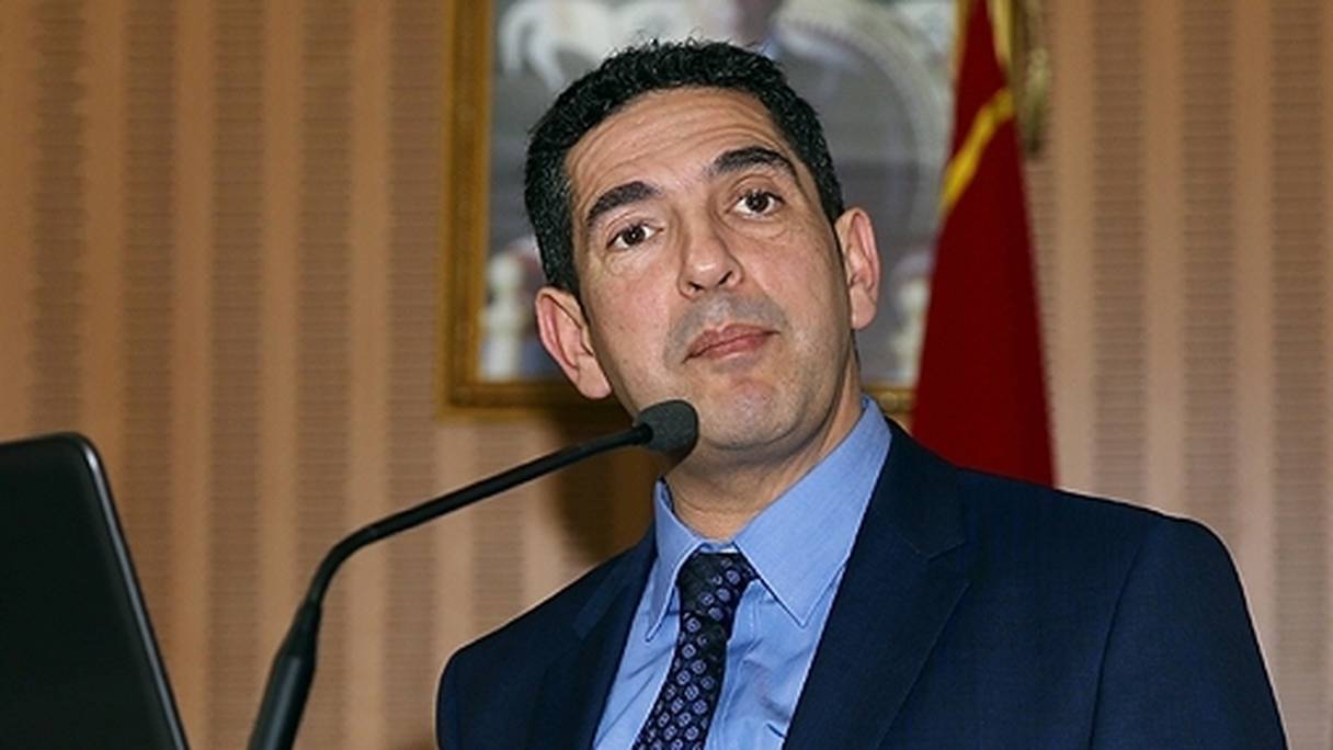 Saaïd Amzazi, ministre de l'Education nationale. 
