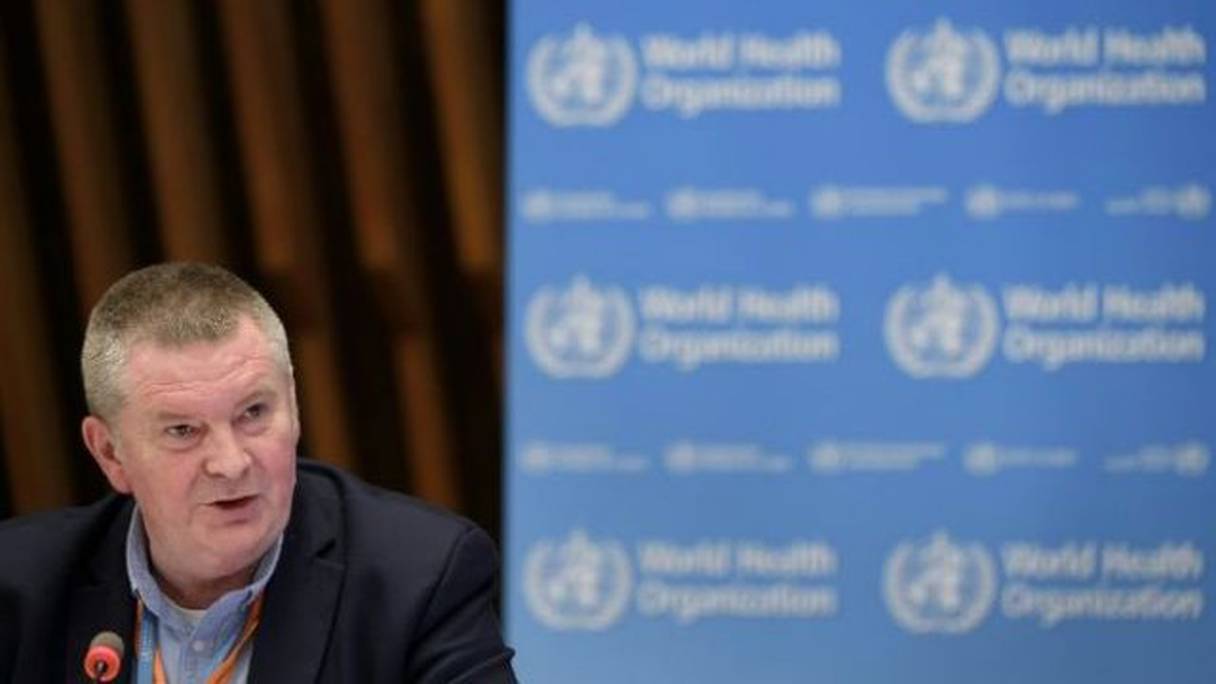 Le responsable des urgences sanitaires de l'Organisation mondiale de la santé (OMS), Michael Ryan, lors d'une conférence de presse à Genève (Suisse), le 3 juillet 2020.
