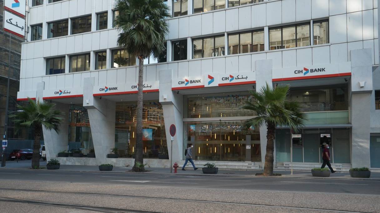 Le siège de CIH Bank à Casablanca.
