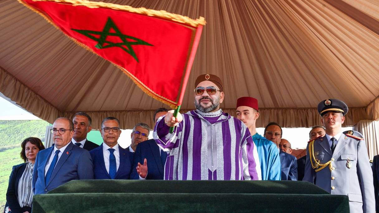 Le roi Mohammed VI.
