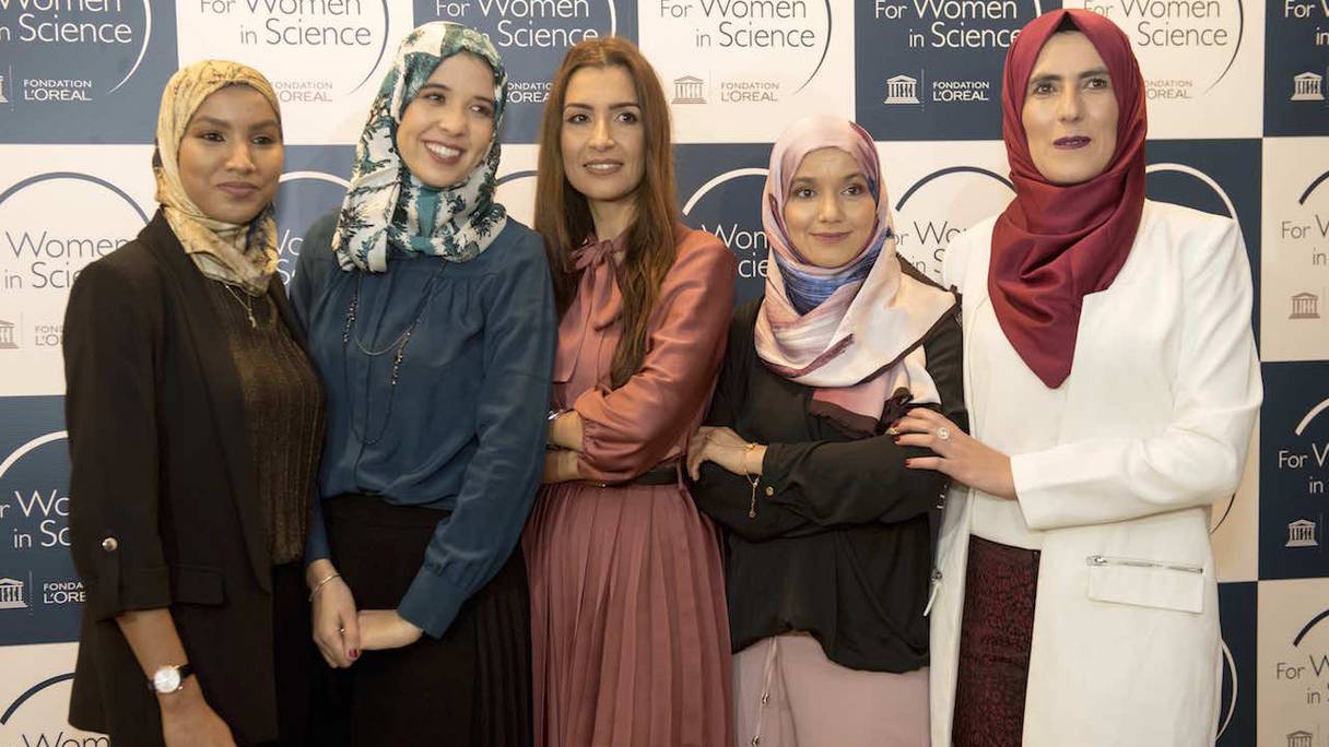 Les lauréates des bourses L’Oréal-UNESCO Maghreb For Women in Science 2019
