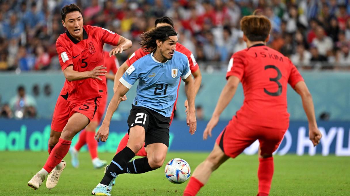 Uruguay et la Corée du Sud
