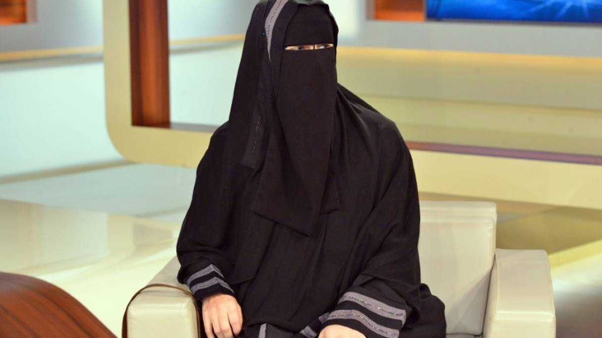 Nora Illi, représentante du Comité central islamique de Suisse, lors du débat sur la chaîne ARD, le 6 novembre 2016.
