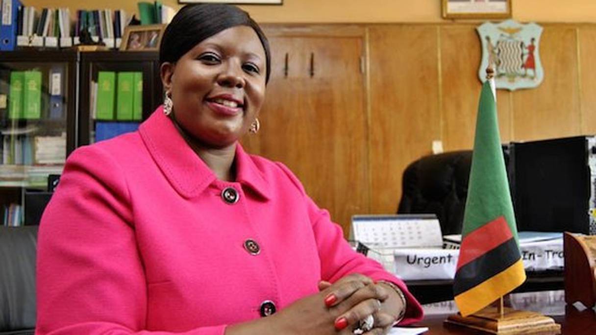 Dora Siliya, ministre zambienne de l’Agriculture.
