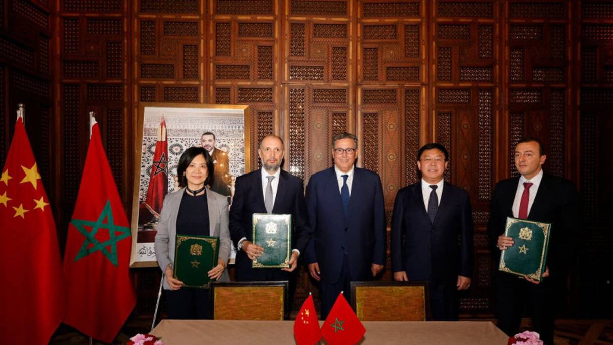 Signature le 31 mai 2023 à Marrakech d'un mémorandum d'entente entre l'Etat marocain et Gotion High-Tech.