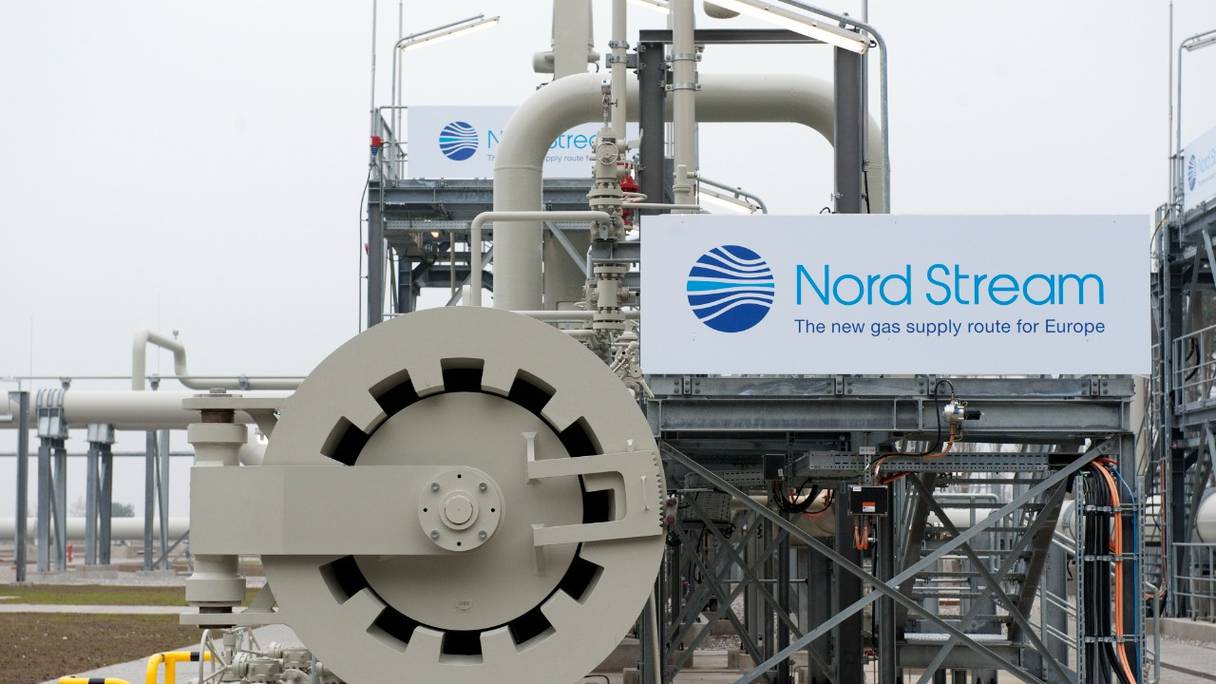 Nord Stream, ici le 8 novembre 2011, avant que ne soit inauguré le premier de ces gazoducs jumeaux, longs de 1 224 kilomètres, traversant la mer Baltique, à Lubmin, dans le nord-est de l'Allemagne.
