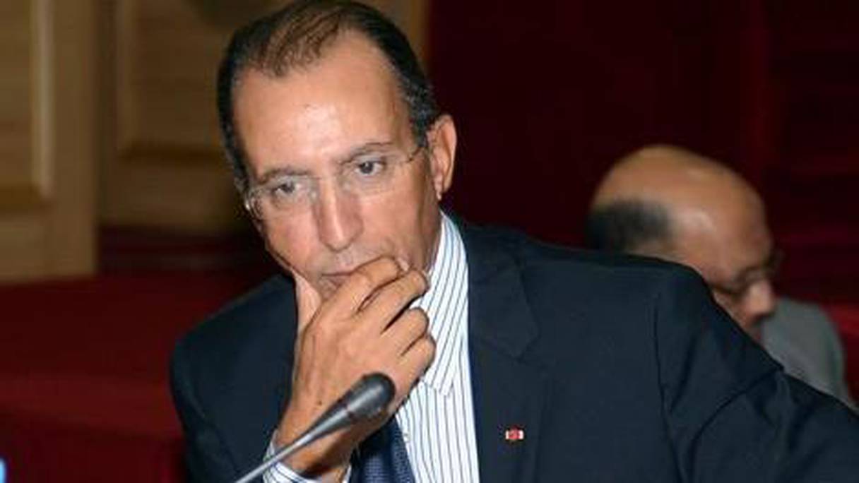Mohamed Hassad, ministre de l'Intérieur
