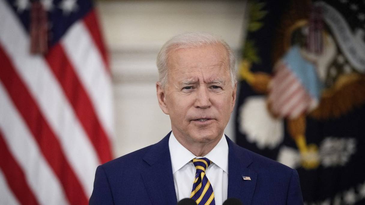 Joe Biden, à la Maison Blanche, le 18 juin 2021, à Washington.
