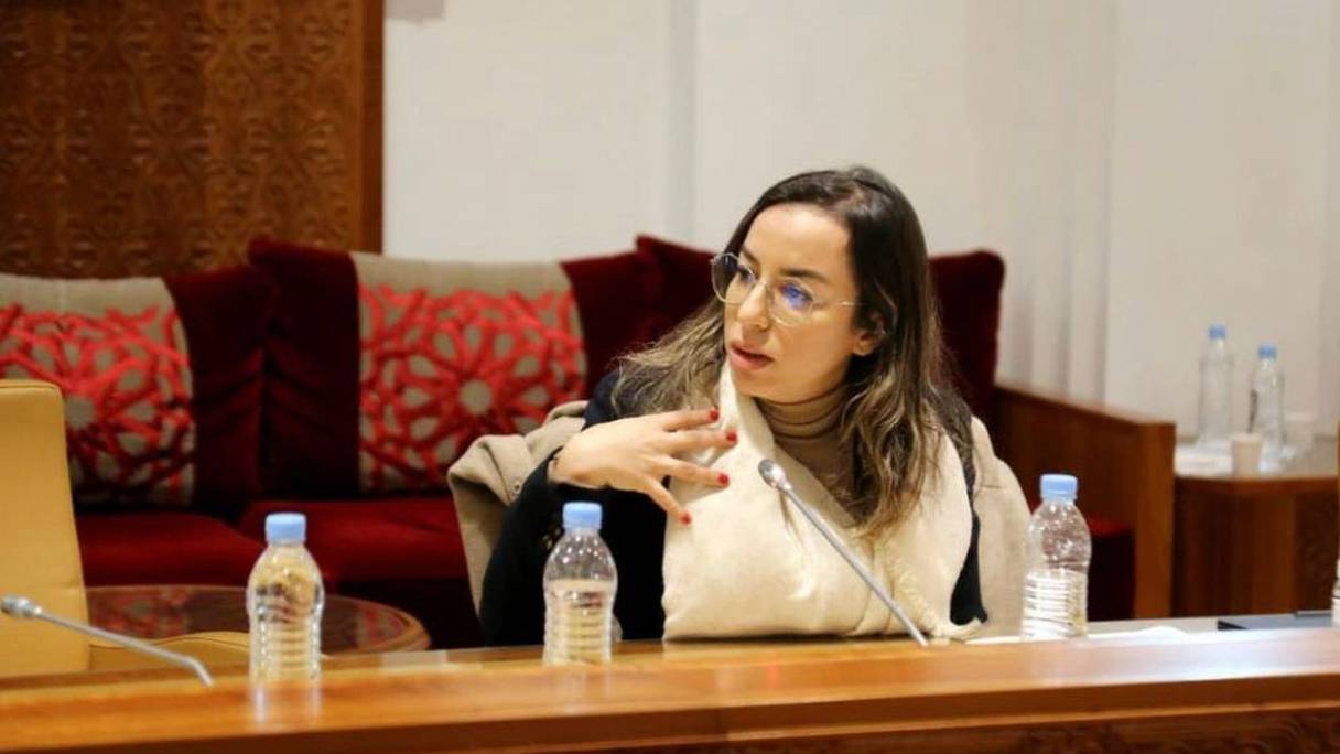 Najwa Koukouss, élue PAM de la circonscription Casablanca-Settat. 
