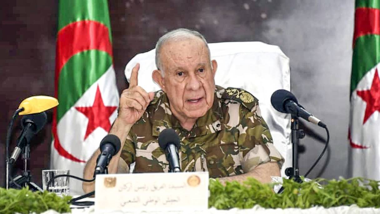 Le chef de l'armée algérienne, Saïd Chengriha.
