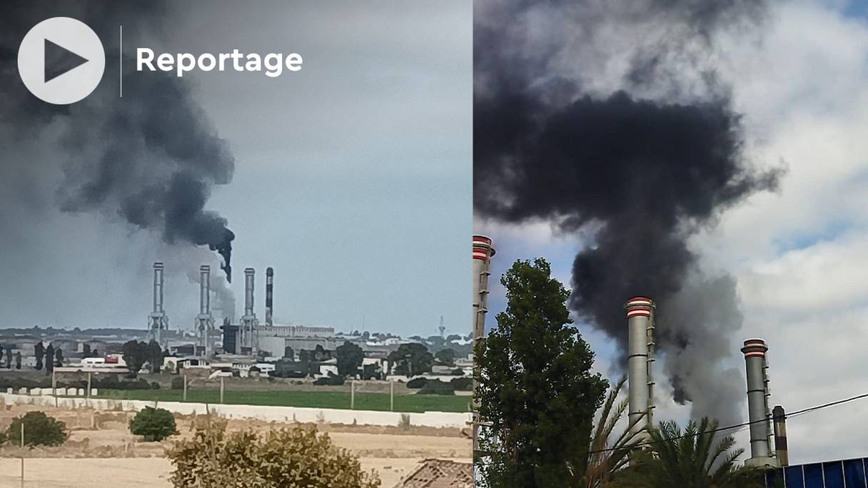 A Kénitra, la centrale électrique locale, qui fonctionne au charbon, rejette une poussière noire, source d’inquiétudes pour la santé de la population.
