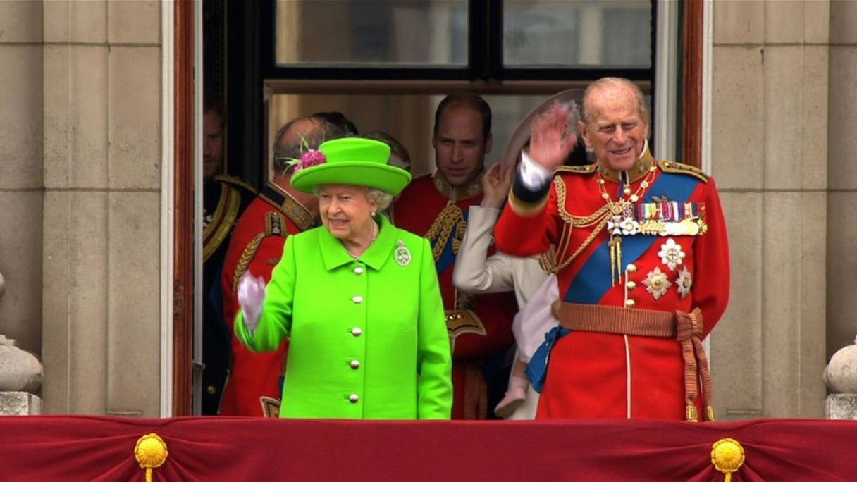 Le prince Philip et la reine Elizabeth II.
