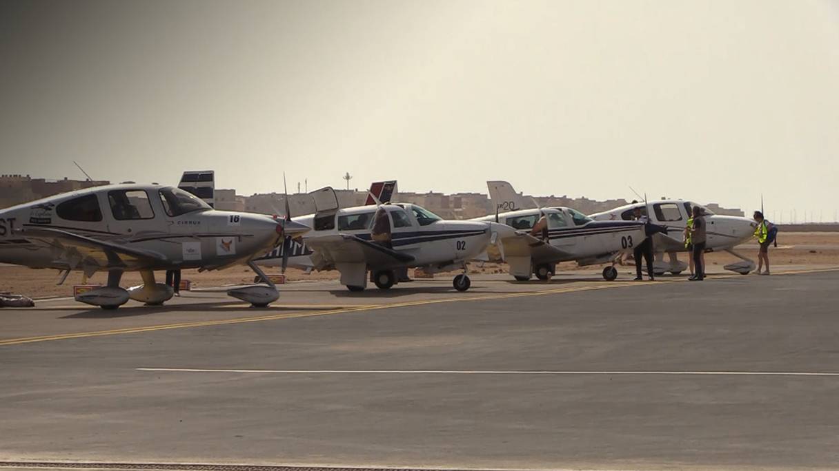 Le Rallye aérien Toulouse Saint-Louis du Sénégal a fait escale, mercredi 21 septembre 2022, à Dakhla.
