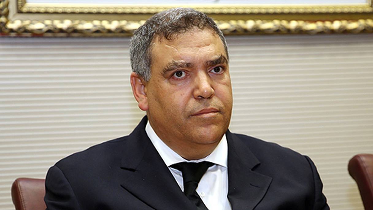 Abdelouafi Laftit, ministre de l'Intérieur.
