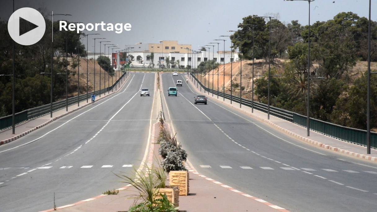 Le pont Mohammed VI, une infrastructure essentielle à la ville de Mohammédia.
