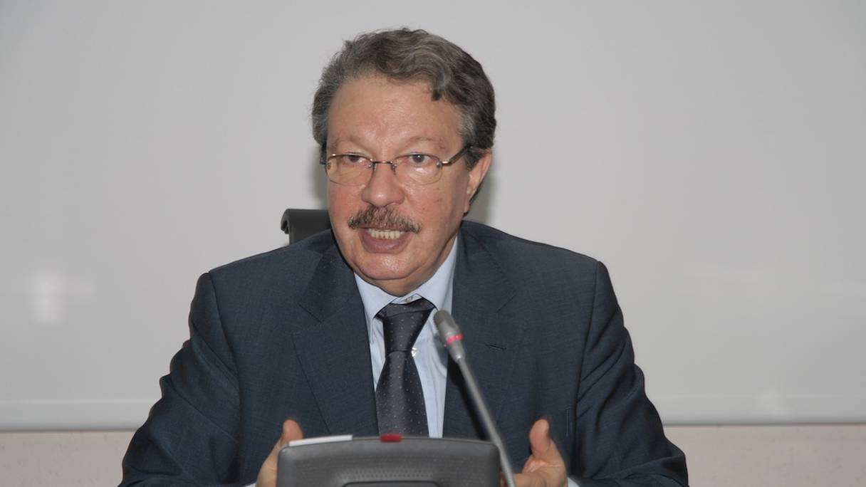 Le Haut-Commissaire au Plan, Ahmed Lahlimi Alami.
