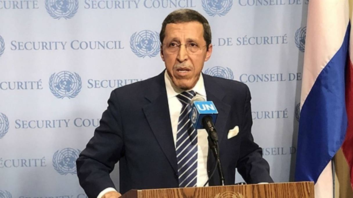 Omar Hilale, représentant permanent du Maroc aux Nations unies.

