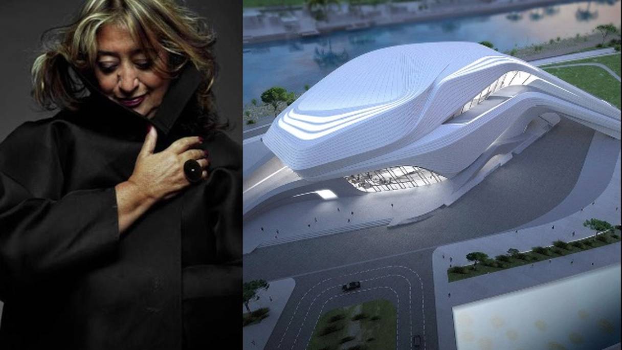 Le Grand Théâtre de Rabat, le dernier projet emblématique signé par feue la célèbre architecte irakienne Zaha Hadid.
