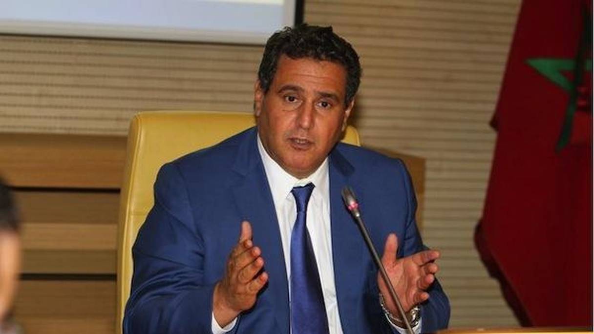 Aziz Akhannouch, ministre de l'Agriculture et de la pêche maritime.  
