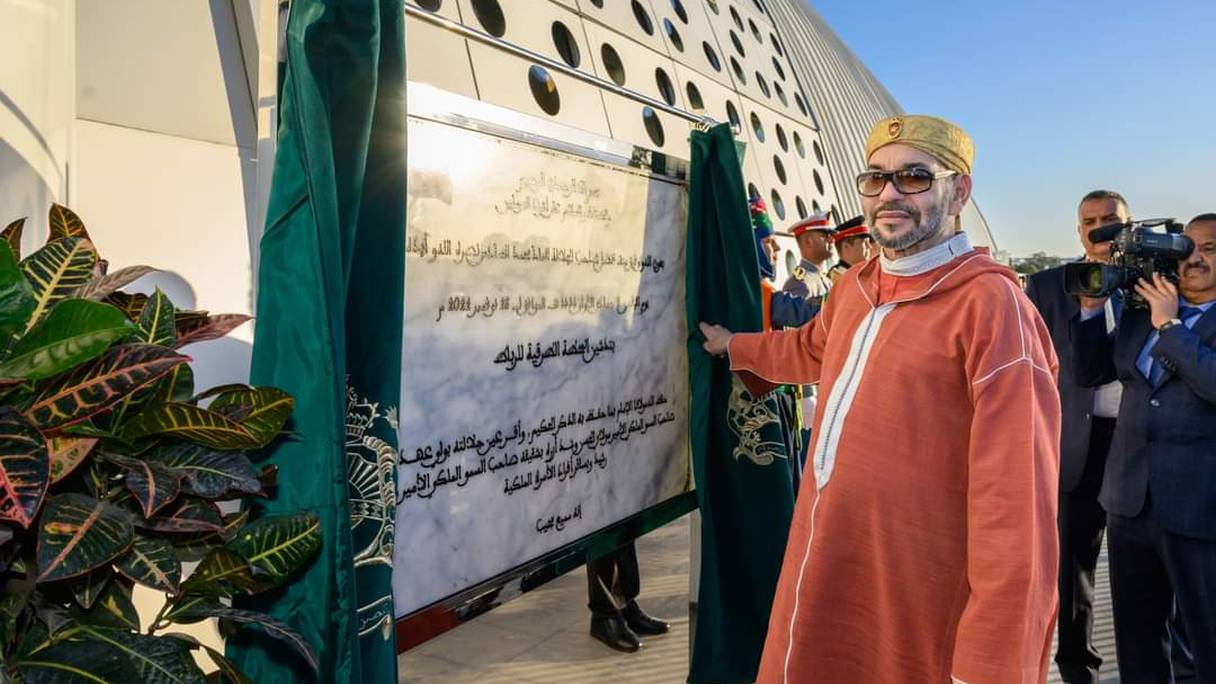 Le Souverain a inauguré la nouvelle gare routière de Rabat, lundi 28 novembre 2022.
