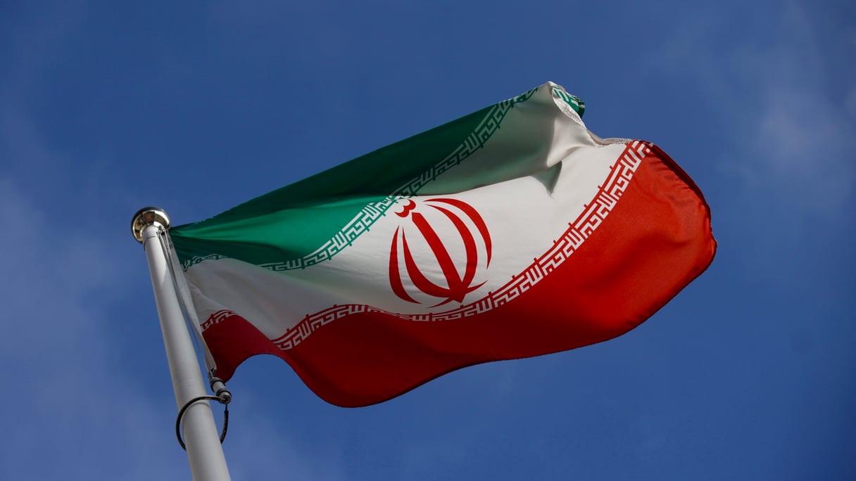 Le drapeau iranien.