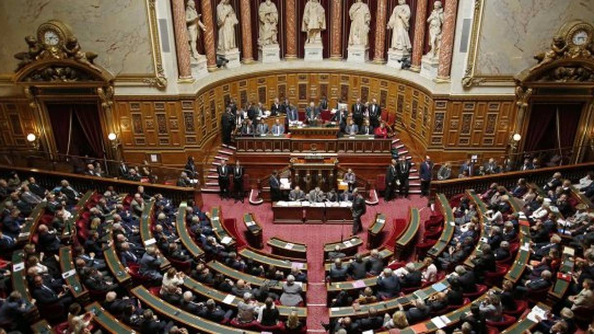 Le sénat, chambre haute du Parlement français. 
