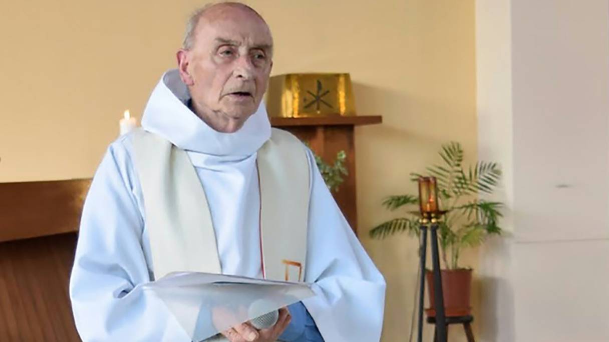 Le prêtre Jacques Hamel, mort égorgé par Daech dans son église, le 26 juillet 2016.
