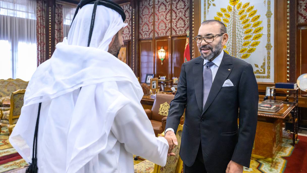 Le roi Mohammed VI, a reçu, lundi au Palais royal de Rabat, Cheikh Faïçal Ben Thani Al Thani, Président de la Région Afrique et Asie à Qatar Investment Authority.