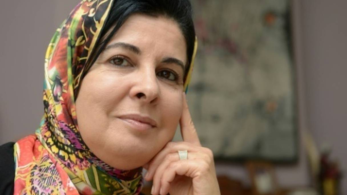La chercheuse et écrivaine Asma Lamrabet. 
