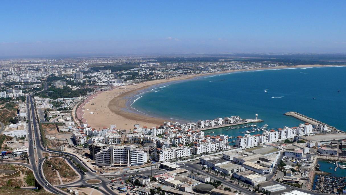 La ville d'Agadir
