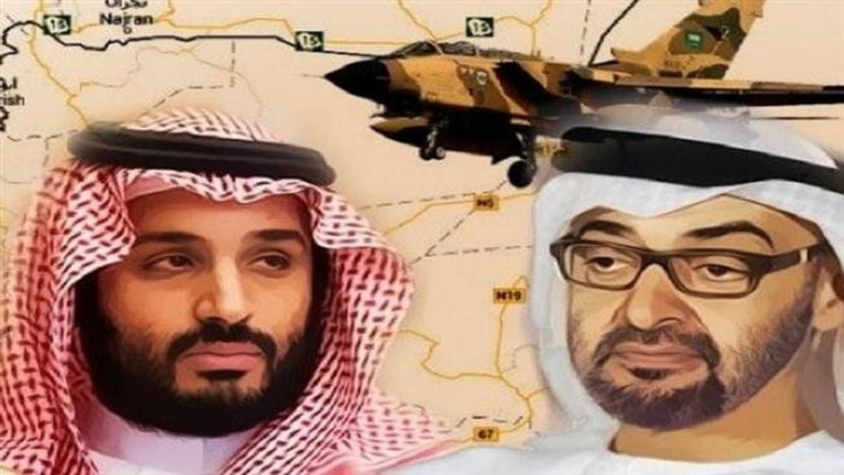 Mohammed ben Salmane et Mohammed ben Zayed.

