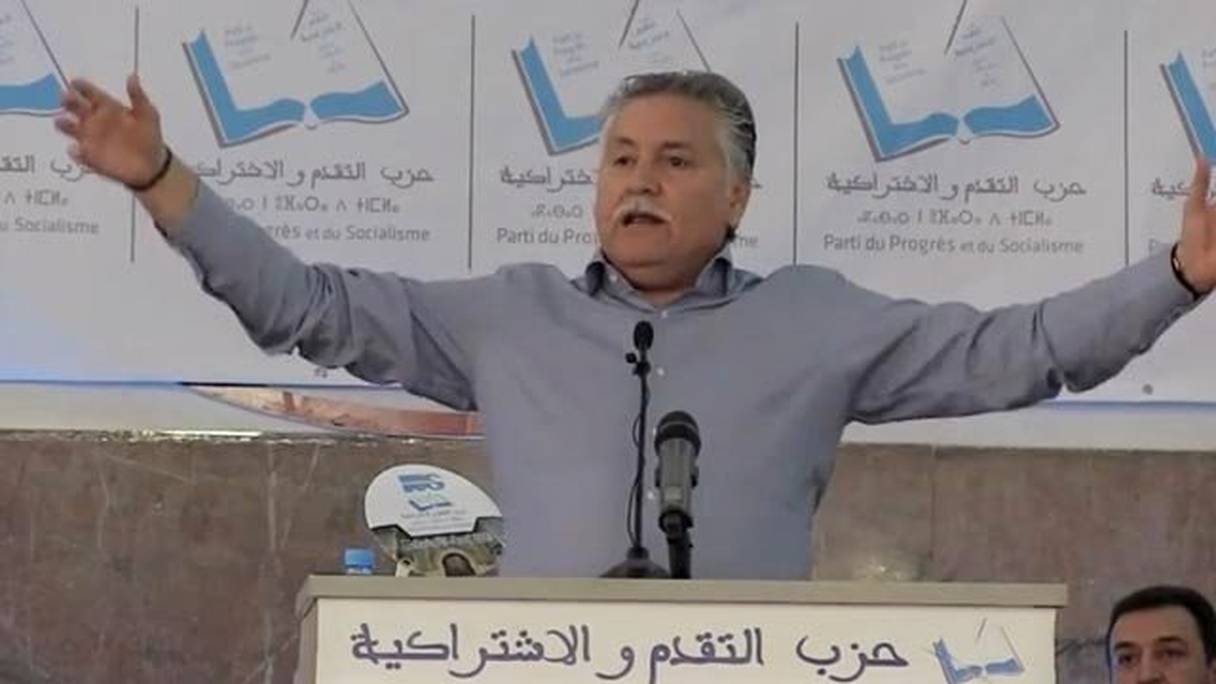 Nabil Benabdallah, secrétaire général du Parti du progrès et du socialisme (PPS).

