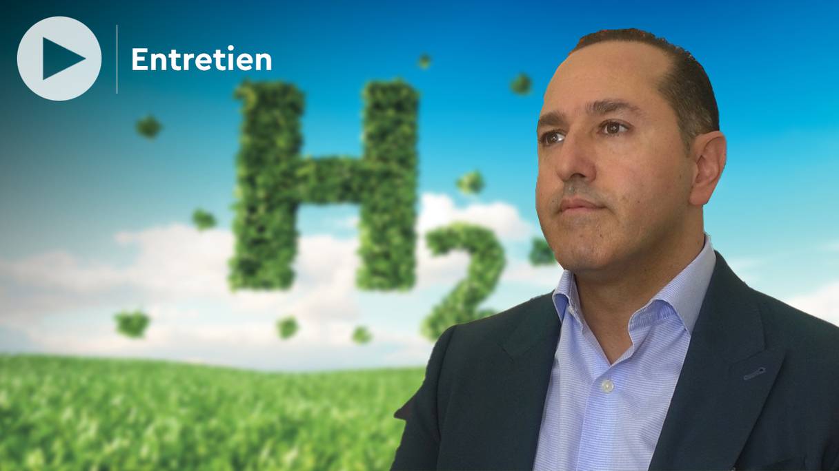 Badr Ikken, vice-président du cluster Hydrogène vert au Maroc.
