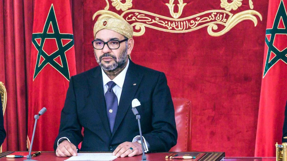 Le Roi Mohammed VI.
