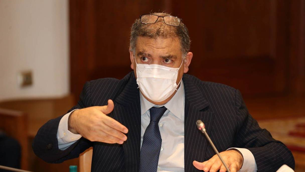 Abdelouafi Laftit, ministre de l'Intérieur.

