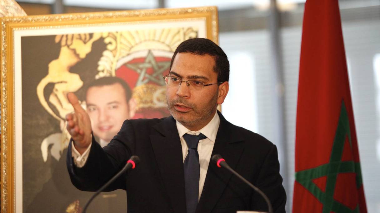 Mustapha El Khalfi, ministre de la Communication.
