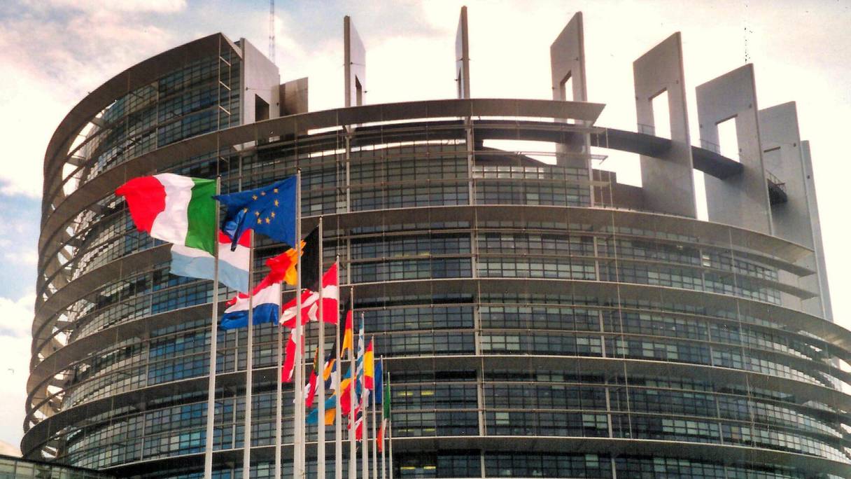 Siège du Parlement européen, à Strasbourg.

