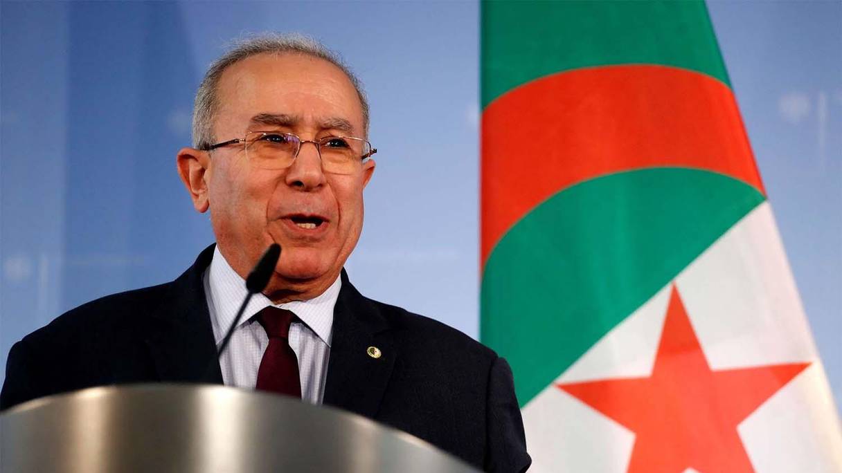 Le ministre des Affaires étrangères algérien Ramtane Lamamra.
