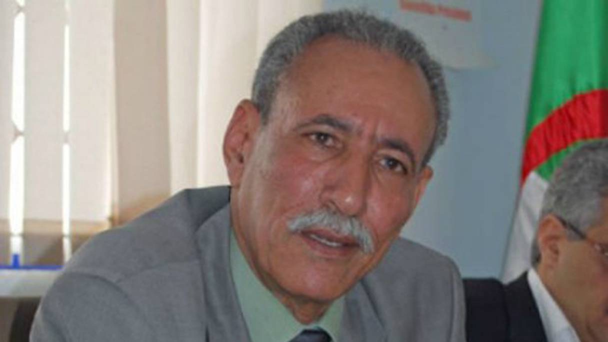 Brahim Ghali, chef des séparatistes du Polisario. 
