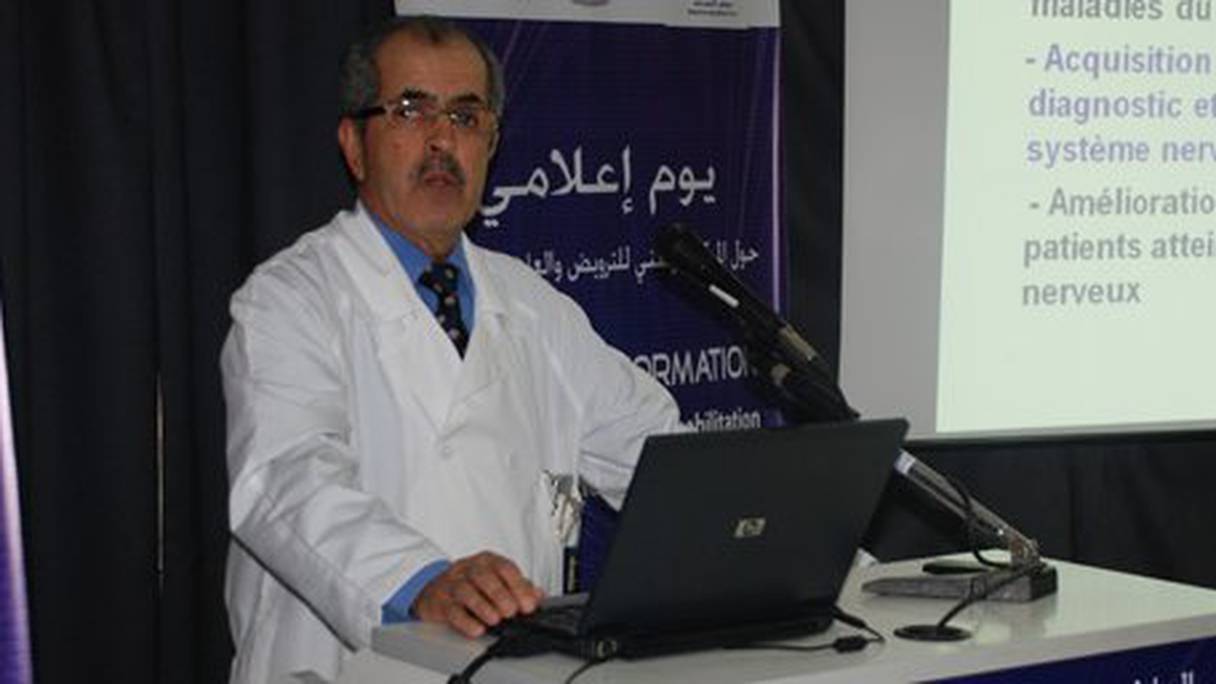 Le professeur Abdeslam El Khamlichi.
