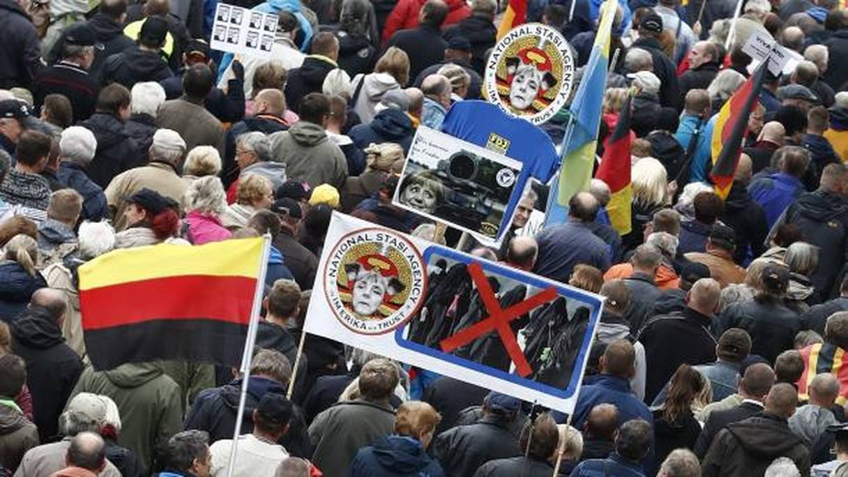 Dans l'est de l'Allemagne où l'extrême droite continue de gagner du terrain, le racisme devient ordinaire. 
